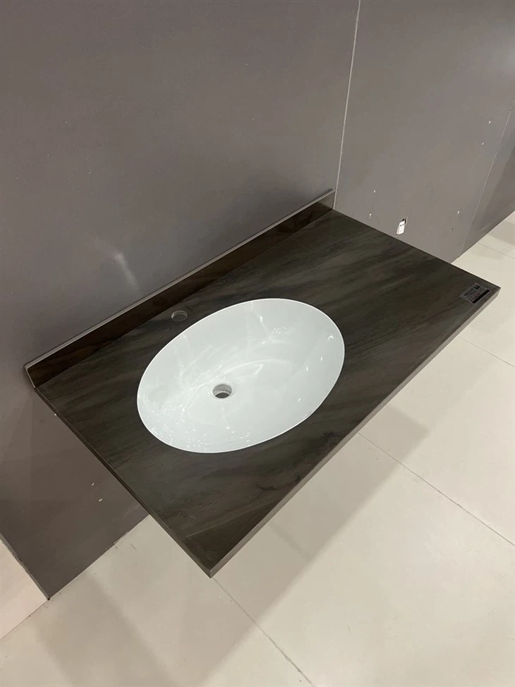 Bathroom Slate Oval Basin Countertop