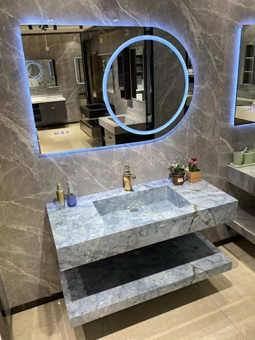 Sieninis Slate Vonios stalviršis